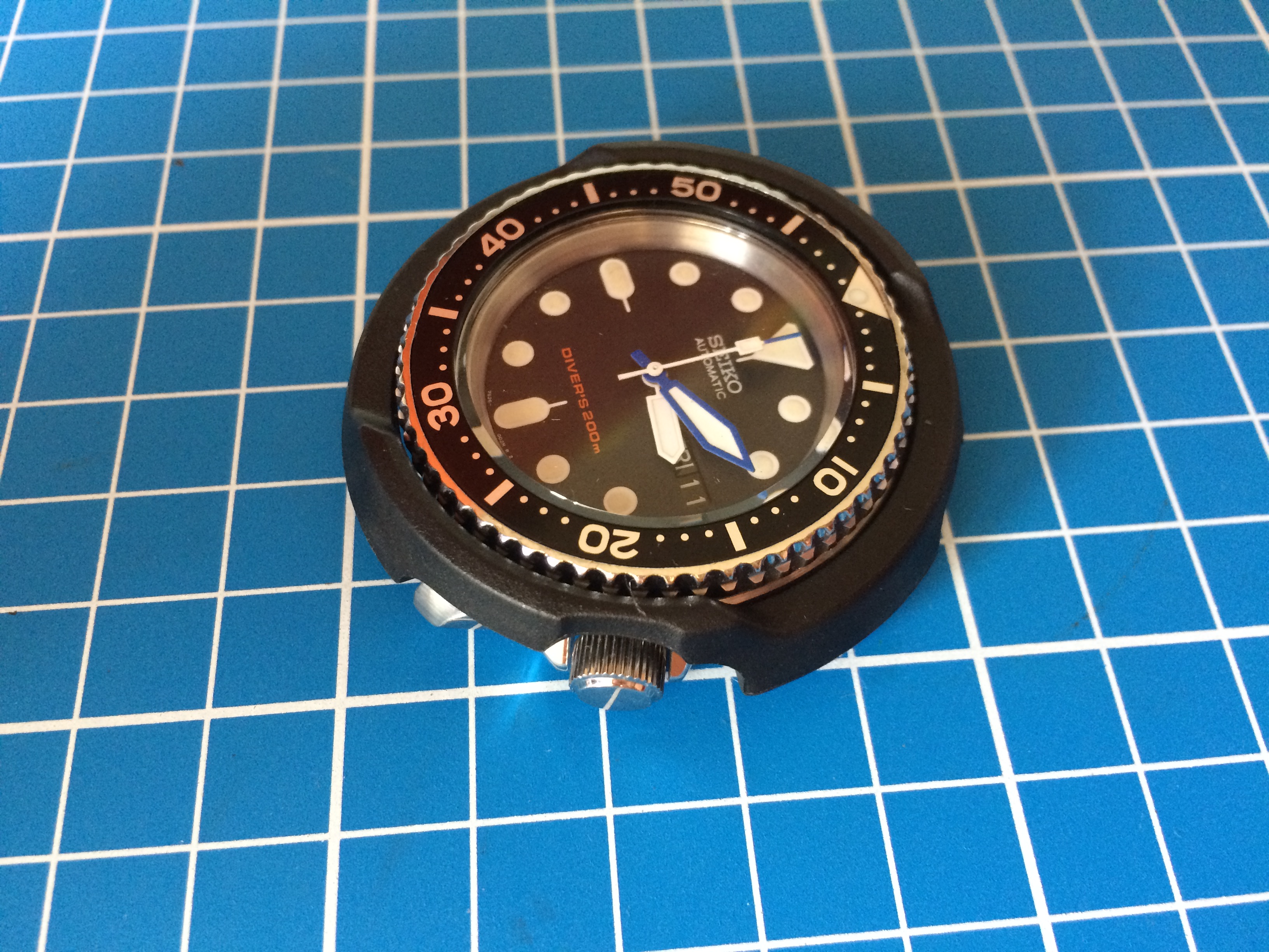 Review : Triple charge your Seiko SKX007 with Dragon Shroud, Jumbo crown  and a NH36 ! | seikoparts