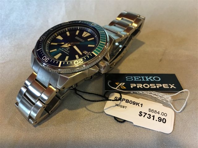 New Seiko Samurai – Blue Lagoon SRPB09 Limited Edition | seikoparts