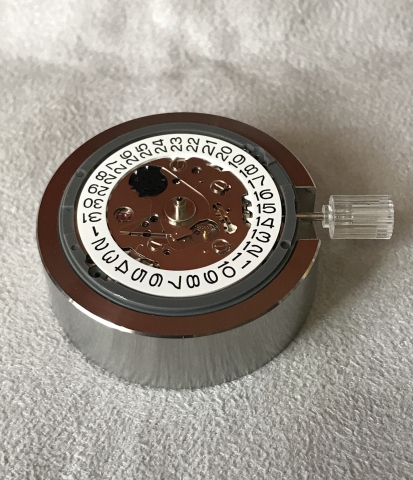 Rigid metal modern Seiko movement holder | seikoparts